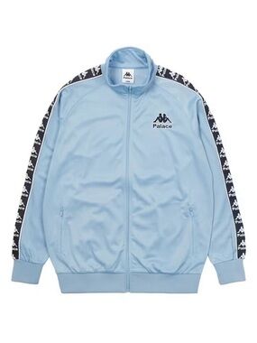 Authentic Palace x Kappa Track Top Blue Full Zip Jacket Men’s Large NWT